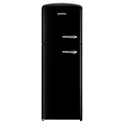 Gorenje RF60309OBK-L Freestanding Fridge Freezer, A++ Energy Rating, Left-Hand Hinge, 60cm Wide, Black Gorenje RF60309OBK-L Freestanding Fridge Freezer, A++ Energy Rating, Left-Hand Hinge, 60cm Wide, Black